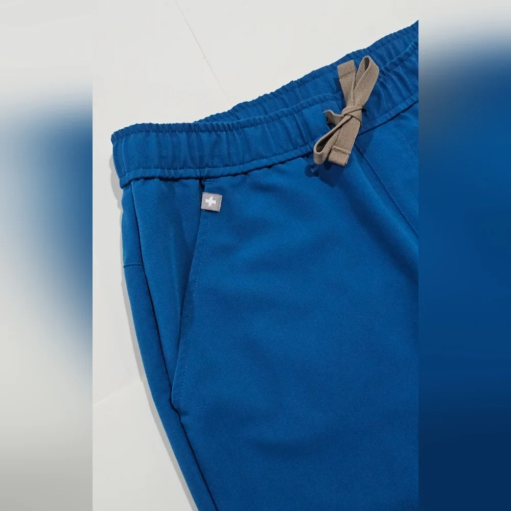 Figs Men's Scrub Pants Tansen Jogger Size Small Blue